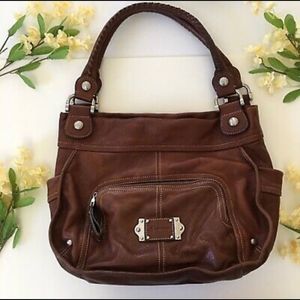 B.Makowskiy Large leather shoulder handbag Excellent quality & condition